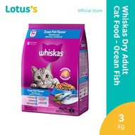 Whiskas Pockets Ocean Fish Flavour Cat Food 3Kg