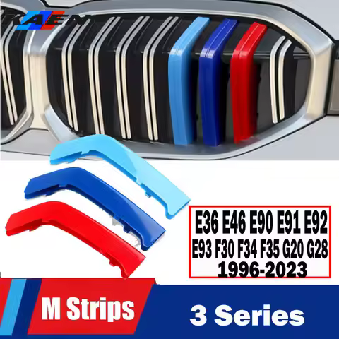 Nice Grill M Performance Strips For BMW 3 series E46 E90 E91 E92 E93 F30 F31 F34 Accessories Motorsp