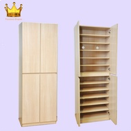 Zolaro Tall Shoe Cabinet / Modern Wood Tall Shoe Organizer/Household Furniture/Shoe Rack