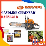 DAEWOO 18" GASOLINE CHAINSAW DCS5218T - 52cc(FREE GIFT)