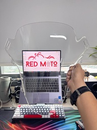 PCX 160 Clear visor tabas laser cut