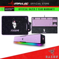 Razer Keyboard Ornata V3 TKL / Levianthan V2 X / DeathAdder Essential & Goliathus Bundle - Kuromi Ed