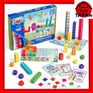 NumberBlocks MathLink Cubes Number Blocks 1-10 Cubes 100 Pieces Activity Set Math Toys with Japanese