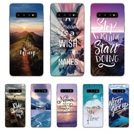 Samsung Galaxy S9 S9+ S10 S10+ Plus S10e Lite Soft TPU Silicone Phone Case Cover Landscape