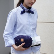 【11月推薦】VOVAROVA 防潑水雙層蛋形斜背包小物包-半點心