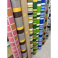 Tarpaulin Meter Plastik Alas Meja Jenis TARPAULIN / Table Cloth Untuk Night Bazaar Pasar Malam  / Al