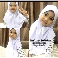 {10Helai}TUDUNG SEKOLAH BUDAK DAGU GETAH - HARGA BORONG