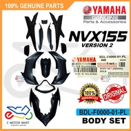 NVX155 V2 BODY SET DBNM9 BDLB MATTE BLUE SILVER INNER SET [100% ORIGINAL YAMAHA] - BDL-F0000-01-PL