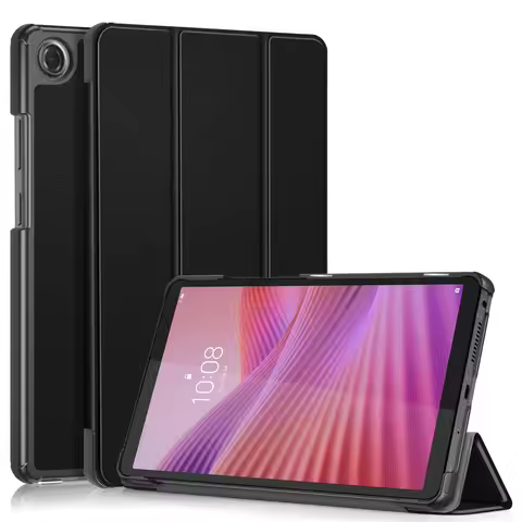 New For Lenovo Tab One 8.7 Case TB305XU/TB305FU PU Flip Cover Tri-Fold Stand Tablet Cases Funda For 