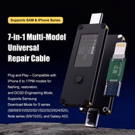 7-in-1 Multi-Model Universal Repair Cable Flashing Restoration Download Mode Engineering Mode for IP