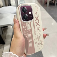 Case For OPPO A3 2024 A3 5G A3X 4G A3X 5G A3 Pro 5G Phone Fashion Trend Shockproof Round And Fat