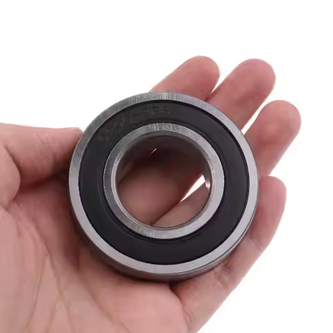 2Pcs Chrome Steel Deep Groove Ball Bearings 6200-6206, 2RS/RS Series (6200RS, 6201RS, 6202RS, 6203,