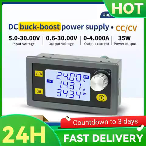 XY-SK35H Digital Control DC Buck Boost Converter 5-30V To 6-36V 35W/80W 0-5.0A Direct Current Stabil