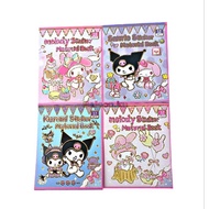 Sanrio &amp; MY MELODY CHARACTER STICKER BOOK | Character Book Sticker