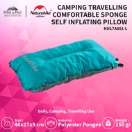 Bantal Angin Naturehike NH17A001-L Sponge Pillow Auto Inflate