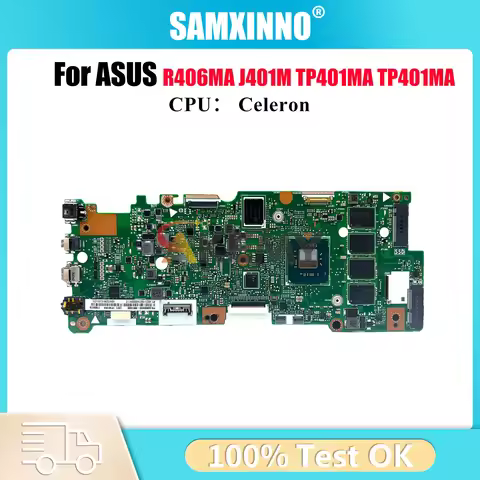 TP401MA Laptop Motherboard For ASUS VivoBook Flip R406MA TP401MAR TP401MAS J401MA TP401MA TP401M Mai