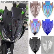 Z250 Windscreen Windshield Wind Deflector For Kawasaki Ninja Z300 Z 250 300 2013 - 2019 Motorcycle A