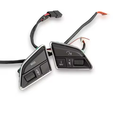 A64P-New Steering Wheel Multi Function Control Buttons Switch STD For A4 A5 Q5 Q7 S4 S5 RS4 RS5 4L09