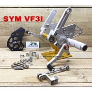 SYM185 / VF3I FOOTREST RACING / SINGLE FOOTREST RAPIDO V2 WITH COVER SPROCKET