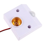 Saklar Lampu Sensor Gerak PIR Saklar Lampu Fitting Lampu 16-300 Detik AC 220V Termurah Ready Terbaik