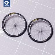 1:12 Miniature Wheelset (Commuter Bike 26) - Miniature Wheel Commuter Bike/MTB