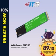 Western Digital WD Green SN350 SSD M.2 2280 NVMe PCIe Solid State Drives (240BG/480GB/1TB)