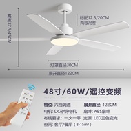 QINIWAKE | Home Ceiling Fan with Light 72 Inch