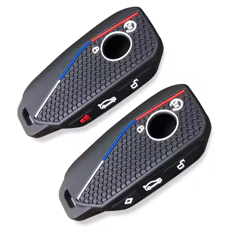 For BMW X5 G05 Series 5 530Li X1 U11 U06 G81 M3 LCI Ix X7 I7 XM Series 7 740Li IX40 Silicone Car Key