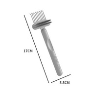 **包郵** 綠色 梳子清潔刷 毛髮清理梳子 頭屑清潔爪 [平行進口] HK1144