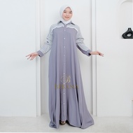Baju gamis brokat terbaru kekinian