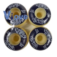 KEEPFIRE 4Pcs Skateboard Wheels 54mm PU 85A for Street Deck Wheel