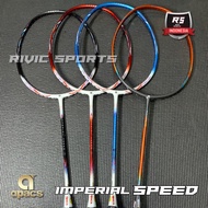 Apacs IMPERIAL SPEED Racket/ACCURATE 35LBS 100% Original Badminton Racket