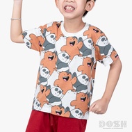 DOSH KIDS T-SHIRTS WE BARE BEARS เสื้อยืดคอกลมเด็ก FBBBT5033-OW