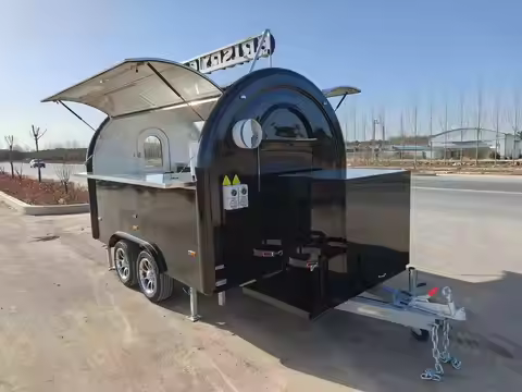 New Design Food Truck Custom 3*2m Ice Cream Truck Caravan Mobile Food Car for Sale