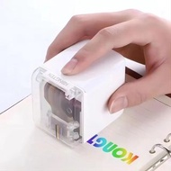 MBrush Mini Portable Handheld Inkjet Printer Black Color Printer Wireless BT Inkjet Printer Portable