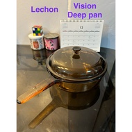 vision cookware deep pan (lechon)
