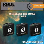 Rode Wireless ME Dual Clip-on Microphone System - Black/White