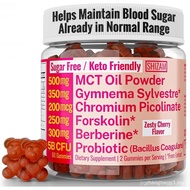 C8 C10 MCT Oil Gymnema Sylvestre Chromium Picolinate Probiotic Bacillus Coagulans Organic Berberine 