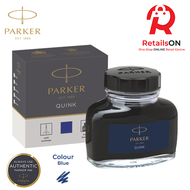 Parker Quink Ink Bottle 57ml Blue / Fountain Pen Ink Bottle 1pc Blue (ORIGINAL)