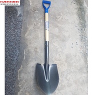 Wooden handle pointed shovel 1020mm A0704P C-MART