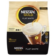 Nescafe Gold Flat White 15 Sticks 15 x 20g