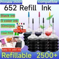 Compatible hp652 hp 652 XL cartridge for hp DeskJet  2136 1115 2135 2138 3635 3636 3835 4535 4675 11