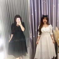 Bigsize midi dress 55-90kg