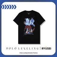 Ryusei x Solo Leveling | Igris Black Tshirt