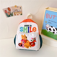 LJMOFA Girls 3-9Yrs Bag Kindergarten Book Bag Fashion Cartoon Cute Schoolbag Baby Travel Casual Back
