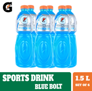 Gatorade, Blue Bolt Sports Drinks, 1.5 Liters, Set of 6