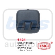 Emgi Nissan Diesel CW-520 Black Manual Rear View Mirror Lower LH Side