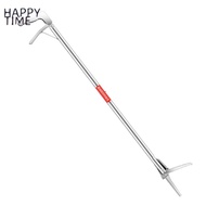 HAPPY TIME-Multipurpose Foldable Snake Catcher Tongs Stainless Steel Wide Jaw Reptile Rattlesnake Pi
