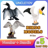Birds Toys Model Mainan Burung Animal Toys Birds Figure Toys Ostrich Eagle Bird Toy Collection