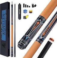 KONLLEN Carbon Fiber Pool Cue Stick 58-inch Professional Pool Sticks for Adults Full Carbon Technolo